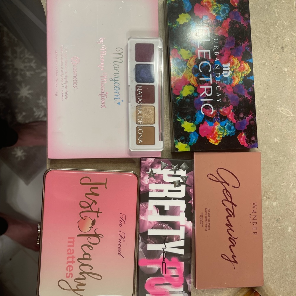 High-end and drug store makeup lot